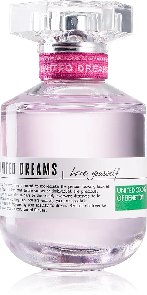 Benetton United Dreams for her Love Yourself Eau de Toilette för Kvinnor 80 ml
