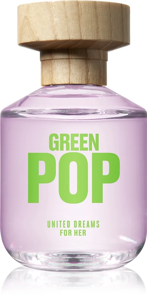 Benetton United Dreams Green Pop For Her Eau de Toilette för Kvinnor 80 ml
