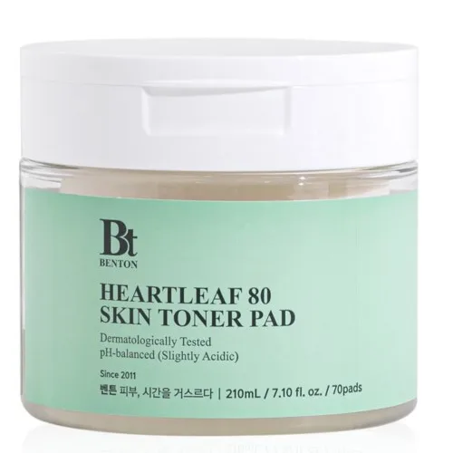 Benton Heartleaf 80 Skin Toner Pads (70 pcs)
