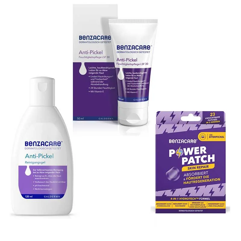 Benzacare Reinigung & Pflege 3er-Set 1 St Sparset