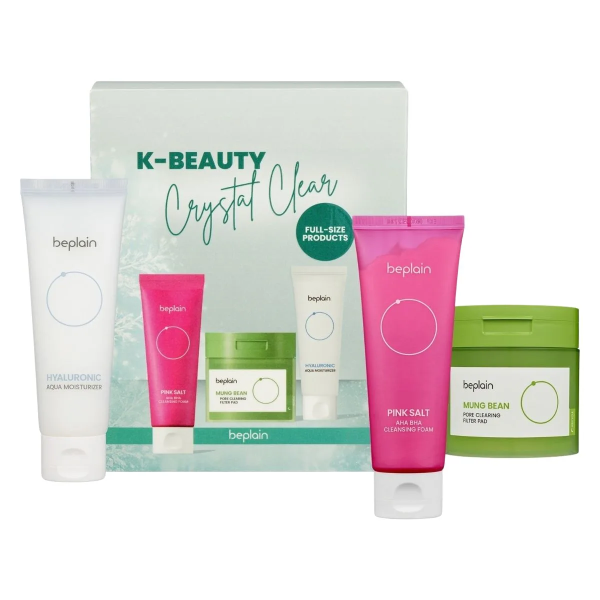 Beplain Crystal Clear Set 3pcs