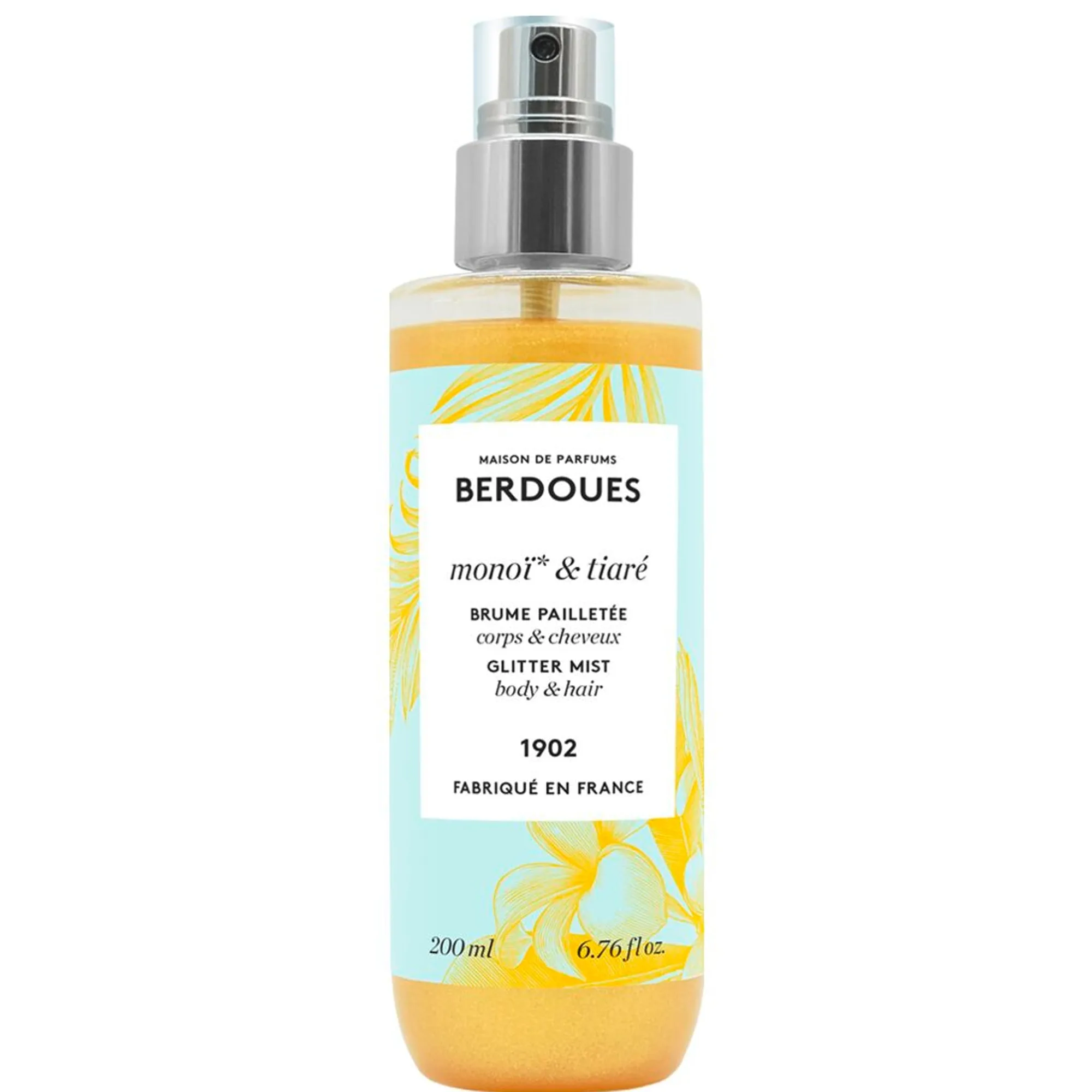 Berdoues Monoi & Tiaré Glitter Mist Body mist