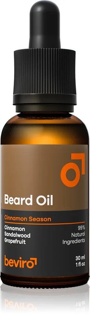 Beviro Cinnamon Season Skäggolja 10 ml