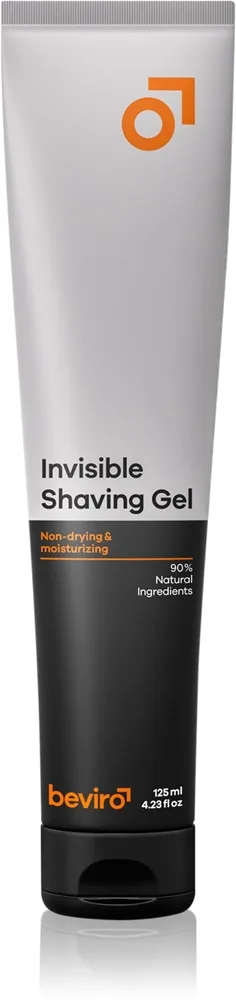 Beviro Transparent Shaving Gel (125 ml)