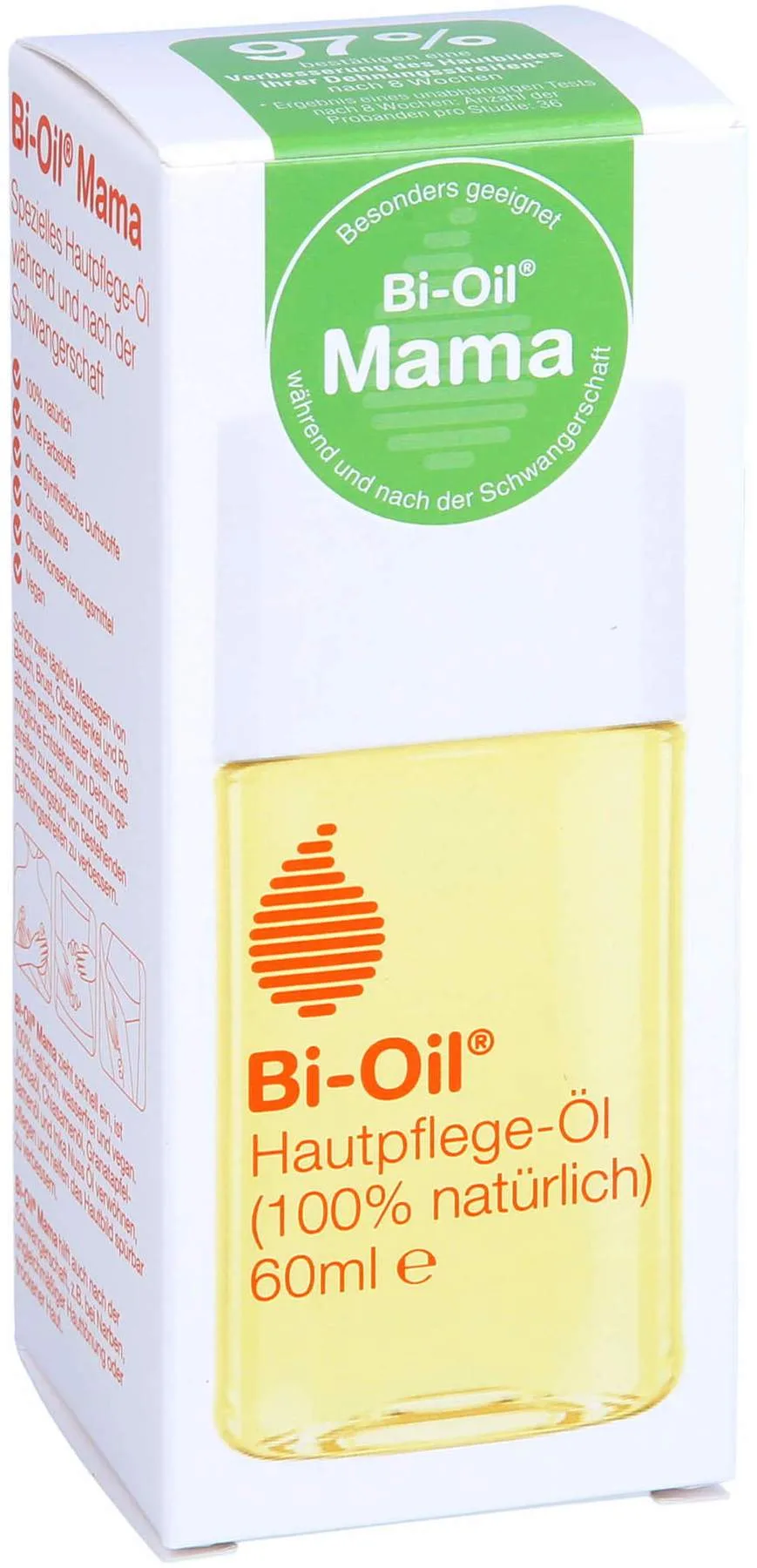 Bi-Oil Hautpflege-Öl 100 % Natürlich 60 ml - Zur Hautpflege