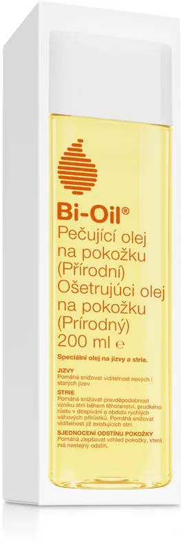 Bi-Oil Pflegendes Öl Natural Spezialpflege für Narben und Dehnungsstreifen 200 ml