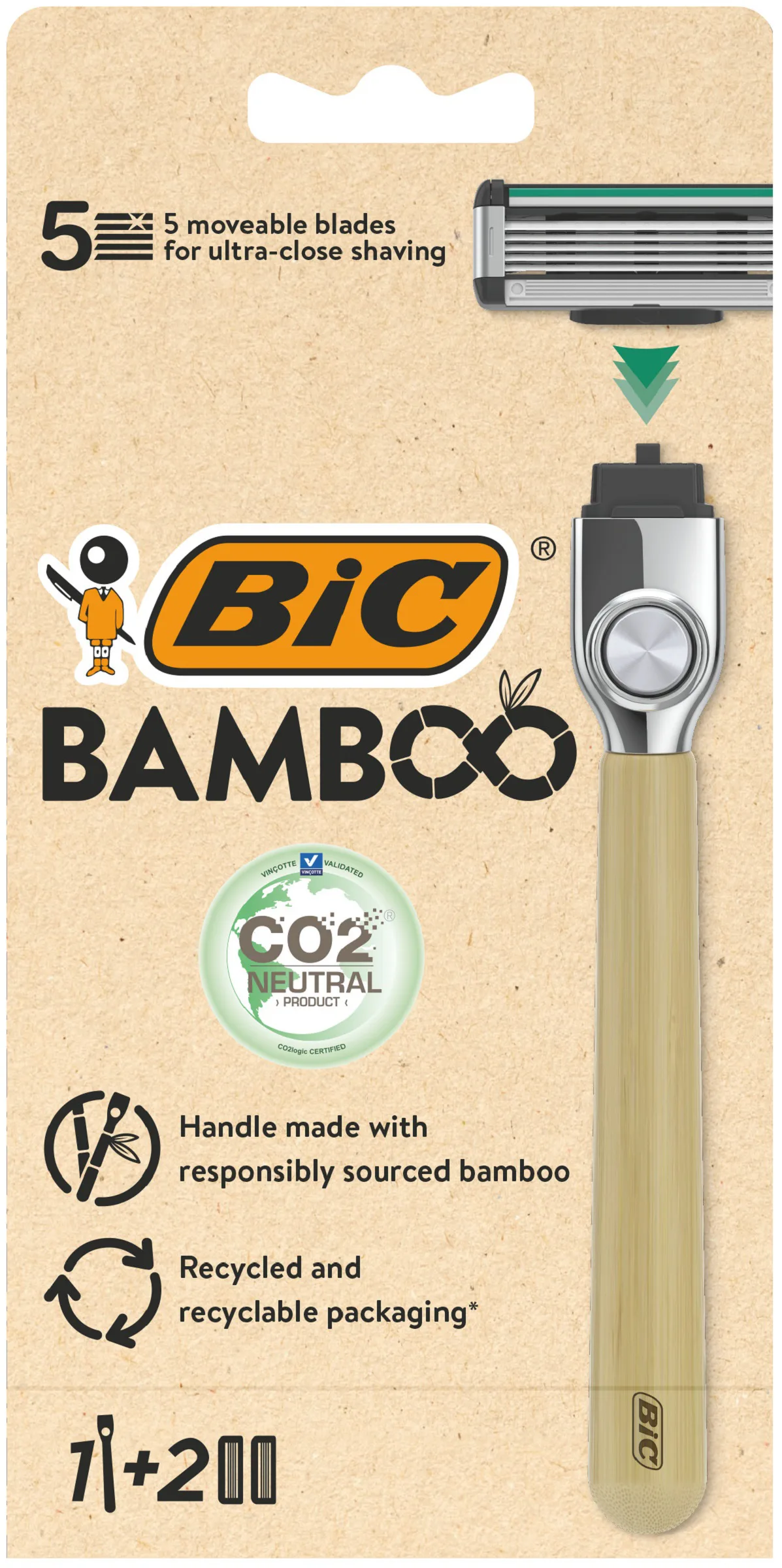 BIC Bamboo 2 st