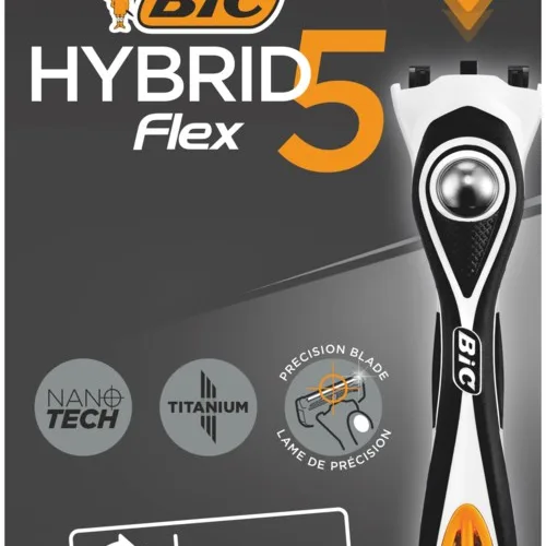 BIC Hybrid 5 Flex Rakhyvel 1 + 4