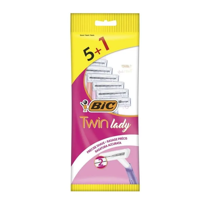 Bic Razor Twin Lady 5+1pcs