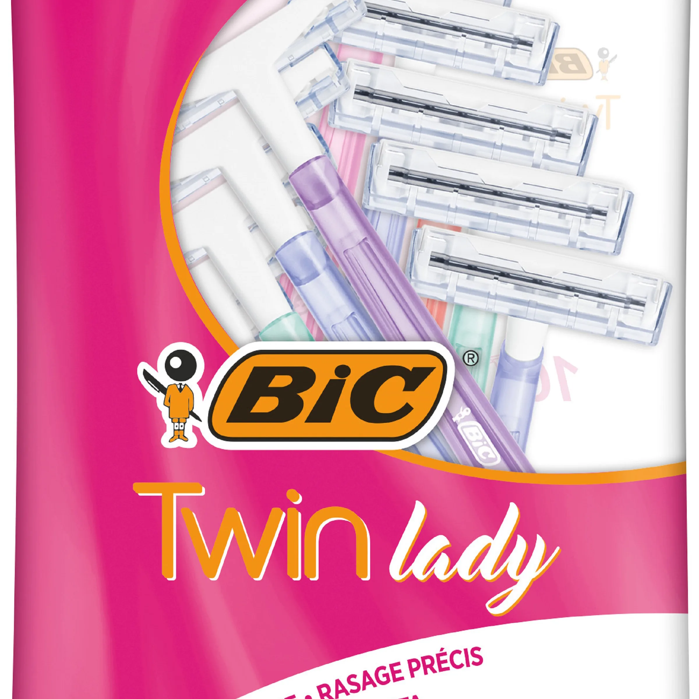 BIC Twin Lady Rakhyvlar 10-pack