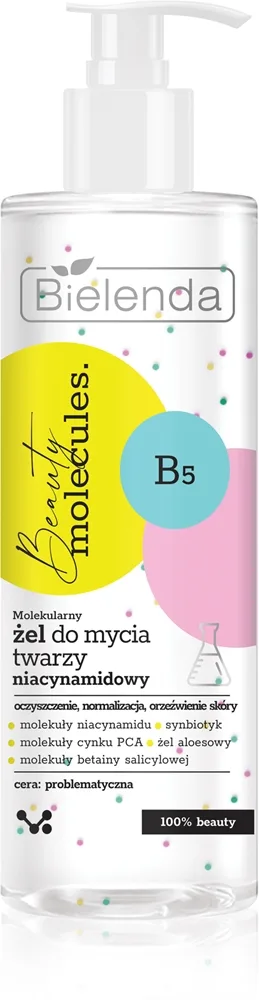 Bielenda Beauty Molecules Fuktgivande reningsgel 195 g