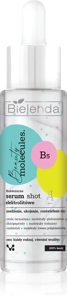 Bielenda Beauty Molecules Lindrande och fuktgivande serum 30 g