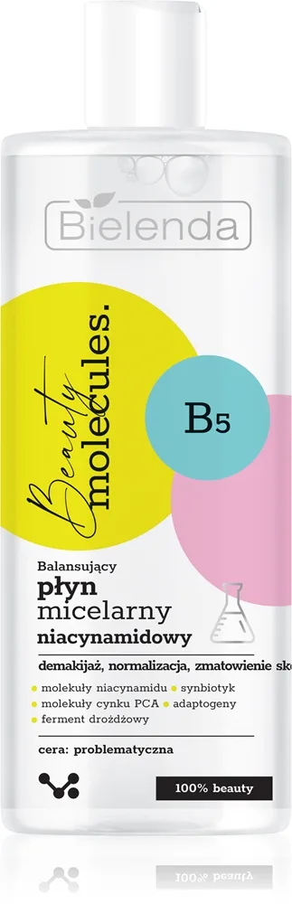 Bielenda Beauty Molecules Micellärt vatten för problematisk hud 500 ml