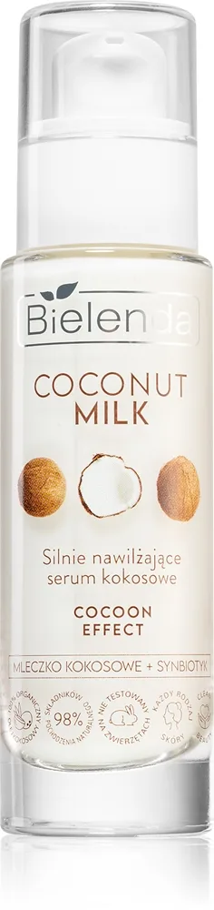 Bielenda Coconut Milk Fuktgivande serum med kokosnöt 30 ml
