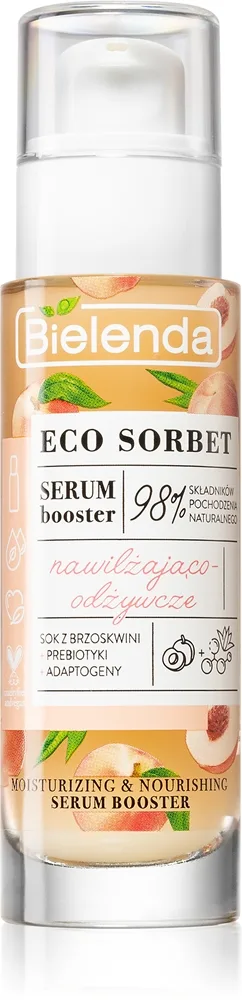 Bielenda Eco Sorbet Peach Fuktgivande och närande serum 30 ml