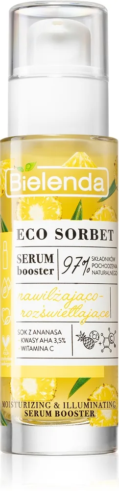 Bielenda Eco Sorbet Pineapple Uppljusande serum 30 ml