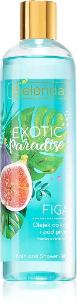 Bielenda Exotic Paradise Fig Dusch- och badolja 400 ml