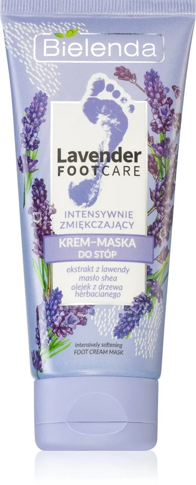 Bielenda Lavender Foot Care Krämmask för ben 100 ml