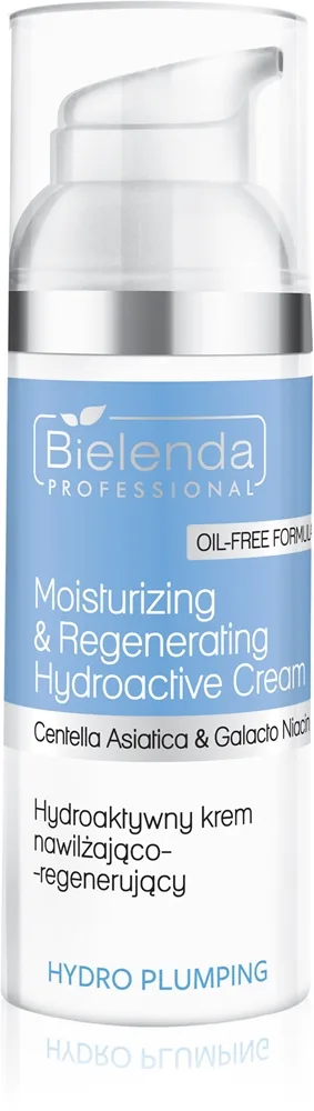 Bielenda Professional Hydro Plumping Fuktgivande kräm med regenererande effekt 50 ml