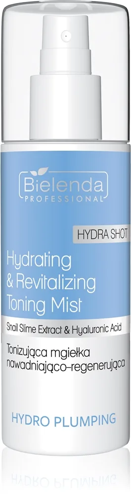 Bielenda Professional Hydro Plumping Tonende ansigtsspray til genopbygning og næring af huden 150 ml