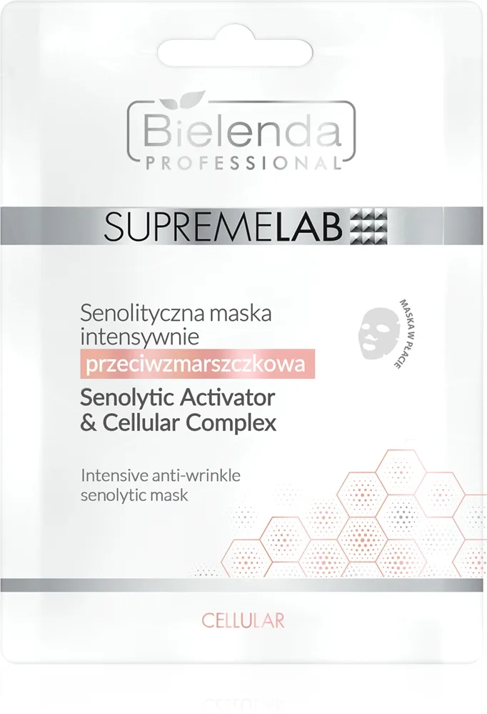 Bielenda Professional Supremelab Cellular Arkmask med effekt mot rynkor 1 st.