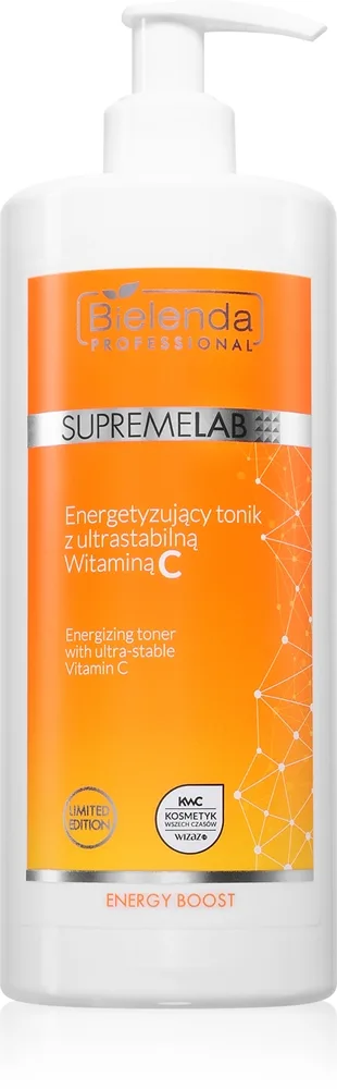 Bielenda Professional Supremelab Energy Boost Energigivande toner med vitamin C 500 ml