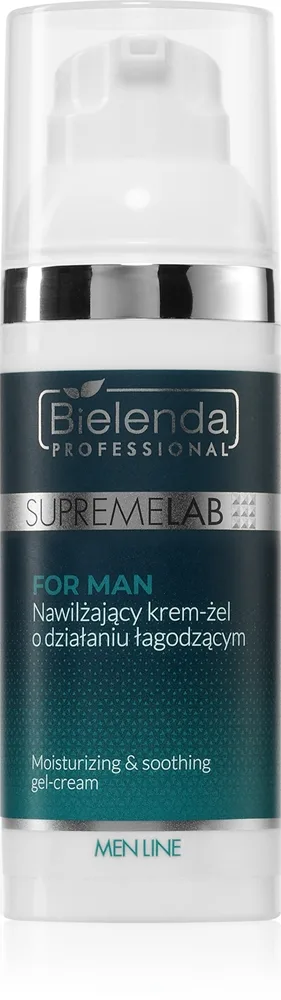 Bielenda Professional Supremelab Men Line Djupt fuktgivande gelkräm 50 ml