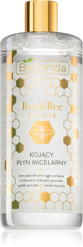 Bielenda Royal Bee Elixir Rengörande och s minkborttagande micellärt vatten 500 ml