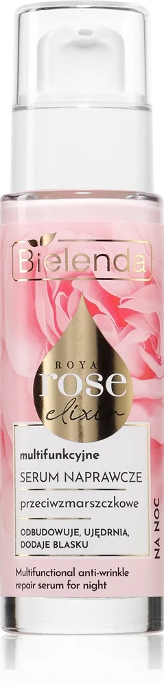 Bielenda Royal Rose Elixir Serum mot rynkor för natten 30 ml
