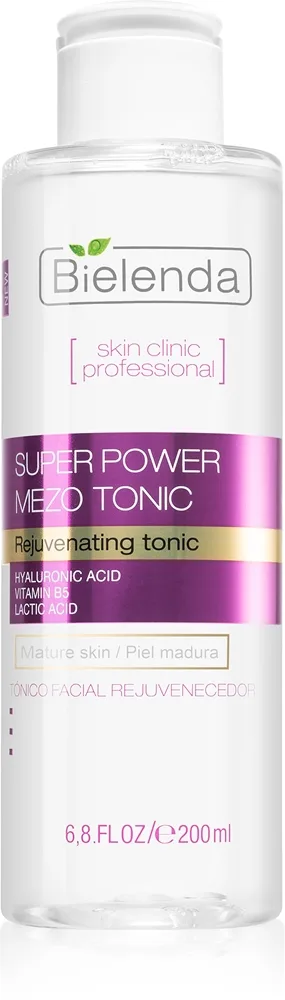 Bielenda Skin Clinic Professional Rejuvenating Aktiv toner För hudförnyelse 200 ml