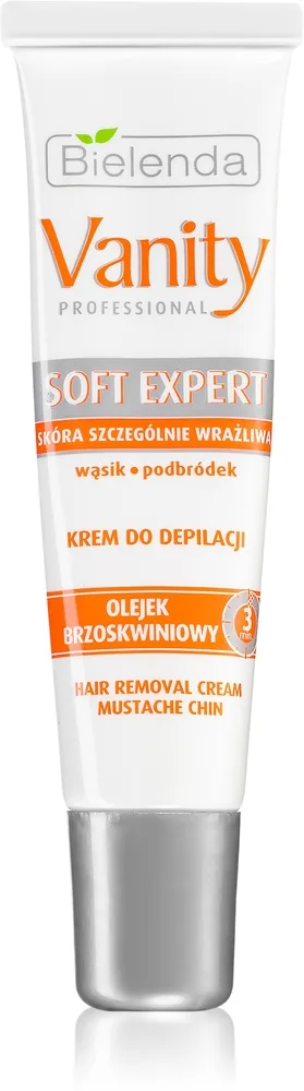 Bielenda Vanity Soft Expert Hårborttagningskräm för ansikte 15 ml
