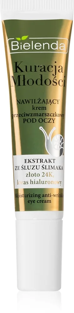 Bielenda Youth Therapy Ögonkräm mot rynkor med återfuktande effekt 15 ml
