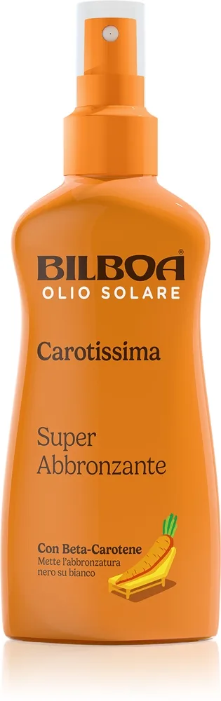 Bilboa Carotissima Olio aurinkoöljysuihke sisältää beetakaroteenia 200 ml