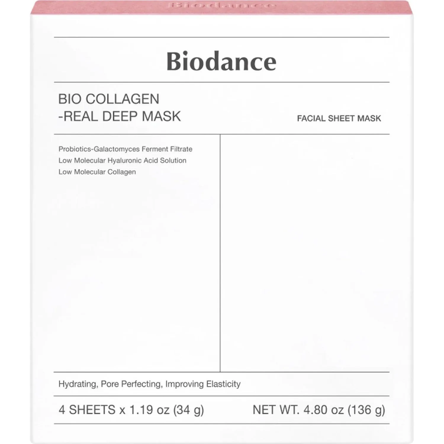 Biodance Bio-Collagen Real Deep Mask 4 pcs
