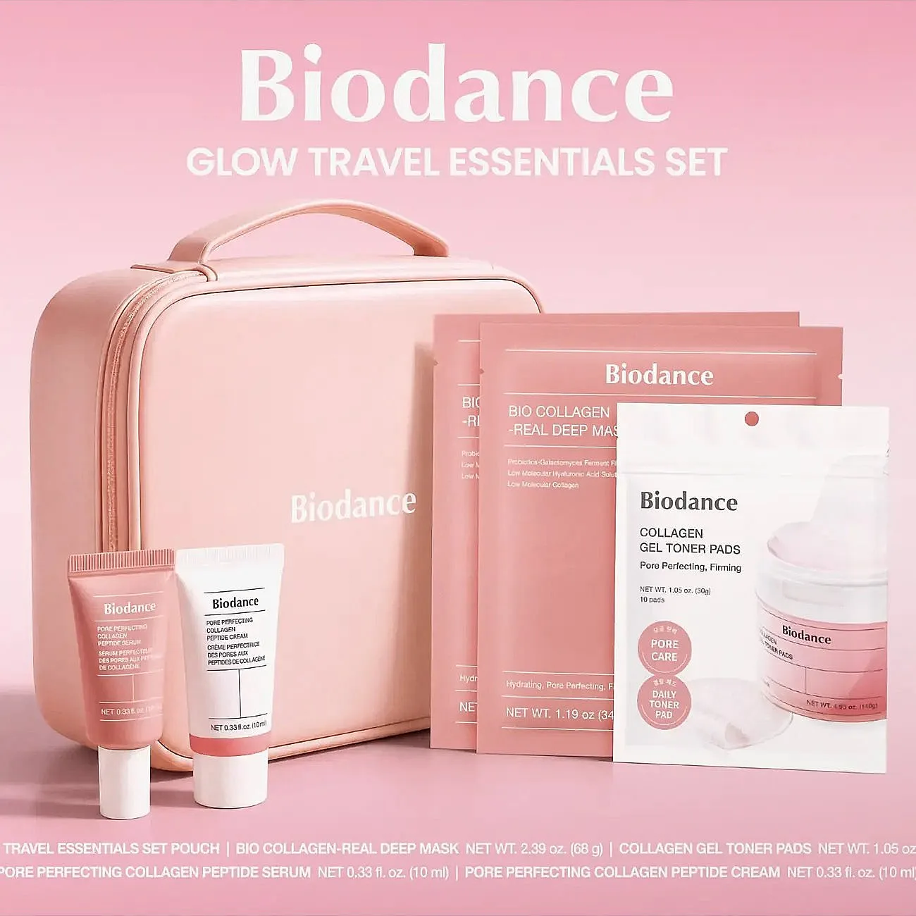 Biodance Biodance - Glow Travel Essential Set (6Pcs.) - Nude - 6 PCS