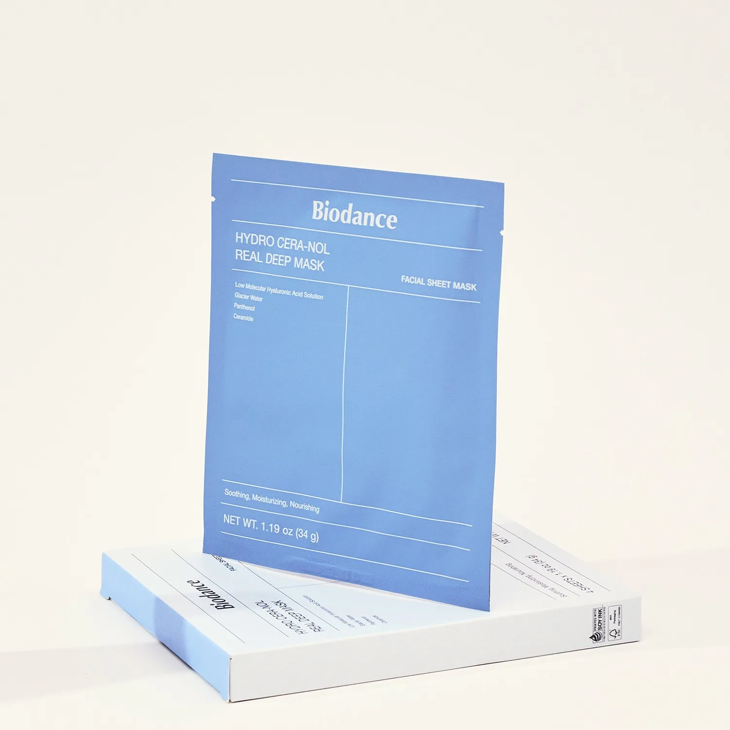 Biodance Hydro Cera-Nol Real Deep Mask 1 box