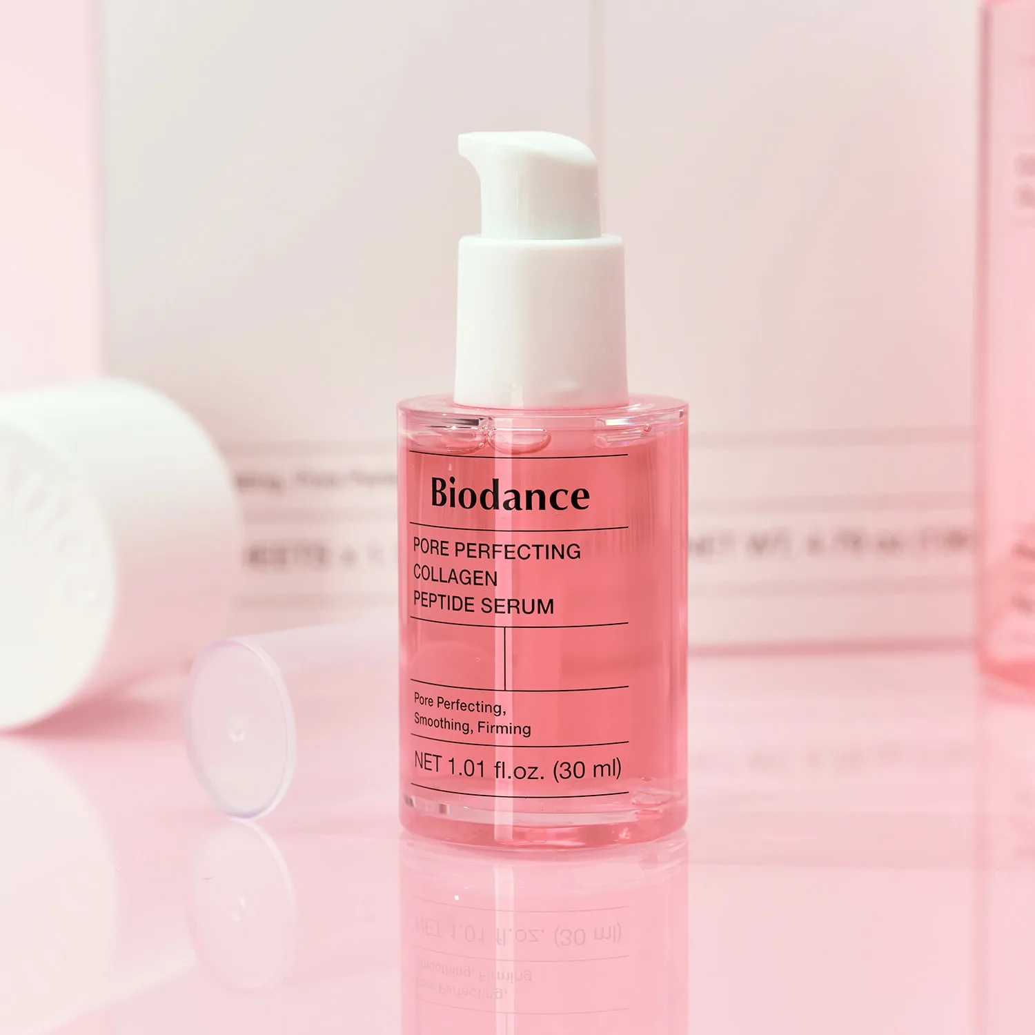 Biodance Pore Perfecting Collagen Peptide Serum Regenererande fuktgivande serum På förstorade porer och rynkor 30 ml