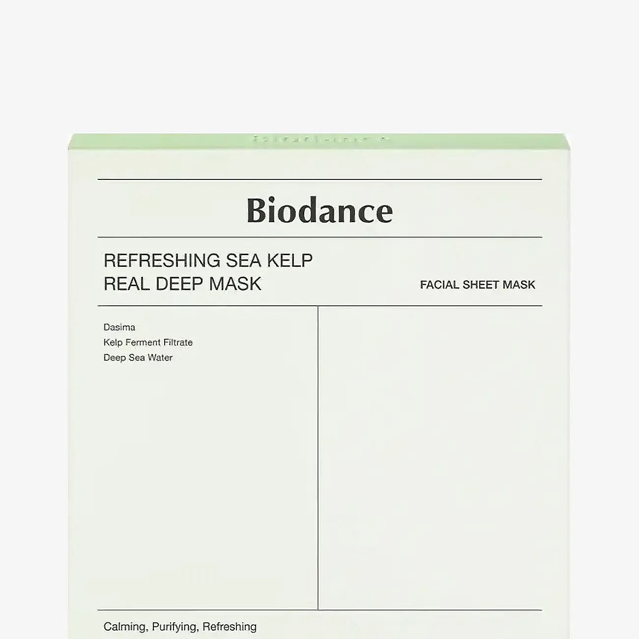 Biodance Refreshing Sea Kelp Real Deep Mask 4 st