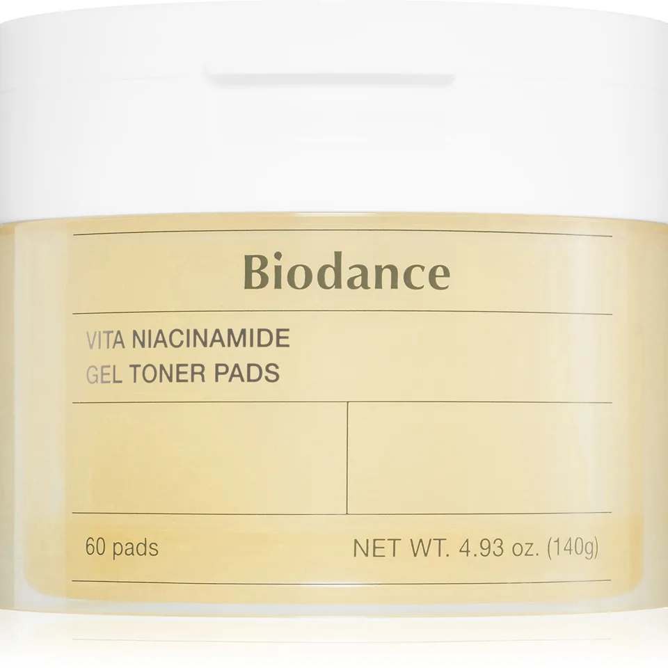 Biodance Vita Niacinamide tonande pads med uppljusande effekt 60 st.