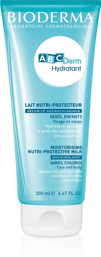 Bioderma ABC Derm Hydratant Fuktgivande mjölk för ansikte och kropp 200 ml