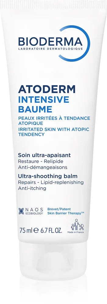 Bioderma Atoderm Intensive Baume Lindrende intens balsam Til meget tør sensitiv og atopisk hud 75 ml