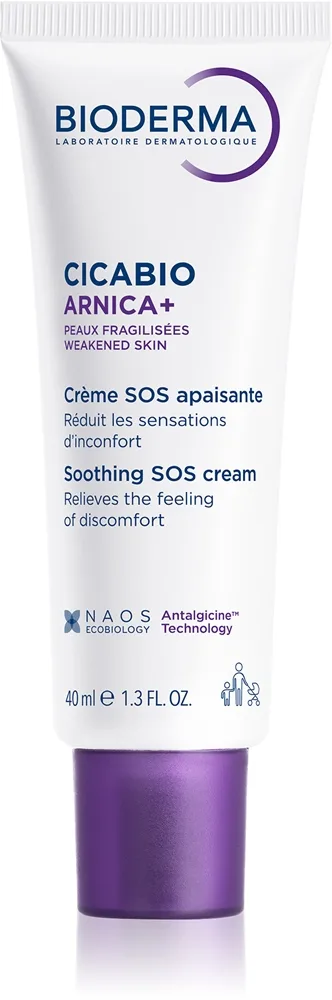 BIODERMA Cicabio Arnica+ - hæmatom-reducerende plejecreme med arnika Ansigtsbalsam