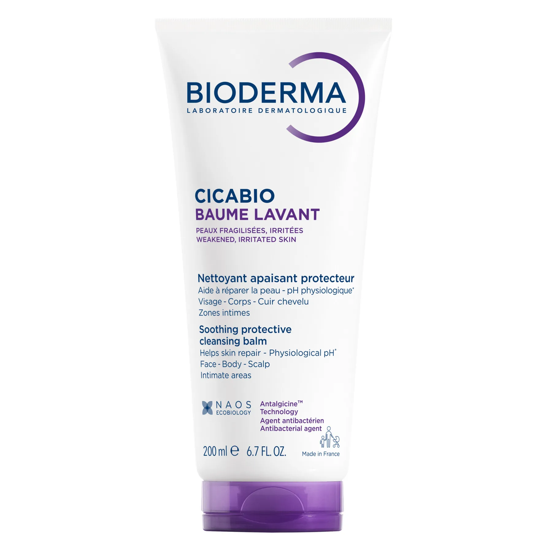 Bioderma Cicabio Baume lavant 200 ml