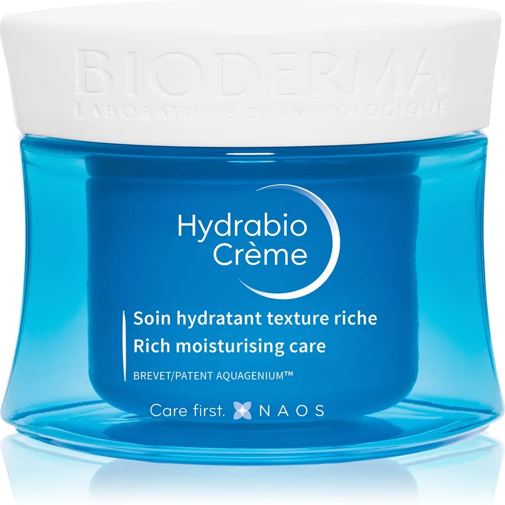 Bioderma Hydrabio Crème Närande fuktgivande kräm för torr till mycket torr och känslig hud 50 ml