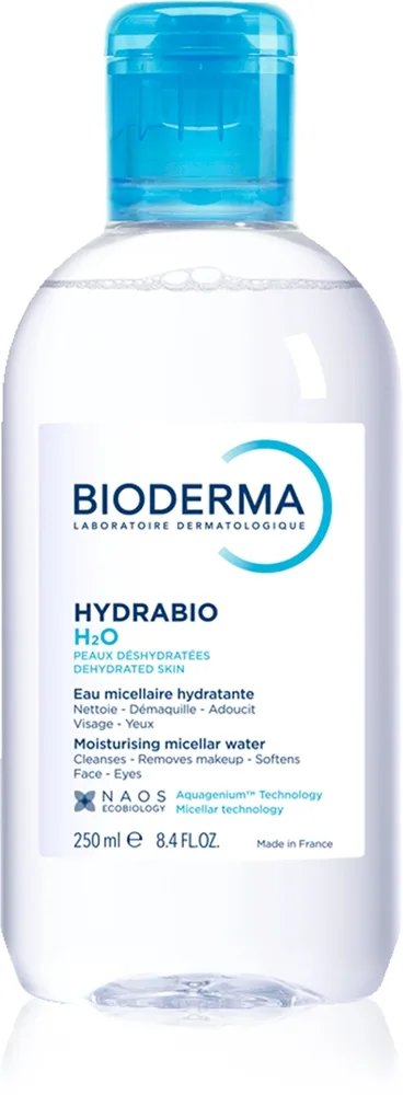 Bioderma Hydrabio H2O Miscellar rensevand Til dehydreret hud 250 ml