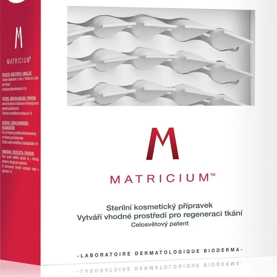 Bioderma Matricium Lokal behandling För regenerering och hudförnyelse 30x1 ml