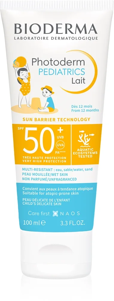 Bioderma Photoderm Pediatrics lasten aurinkosuojamaito 100 ml