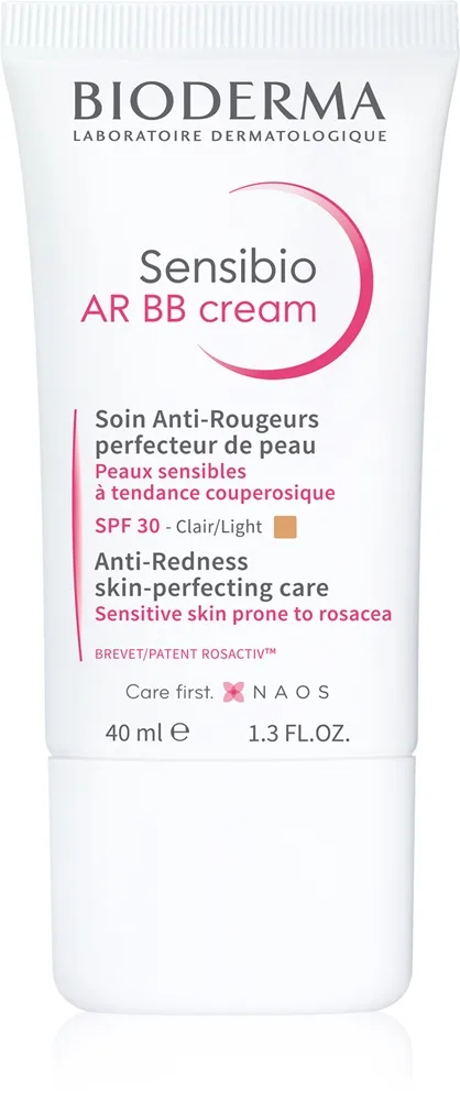 Bioderma Sensibio AR BB Cream BB-voide SPF 30 sävy Light 40 ml
