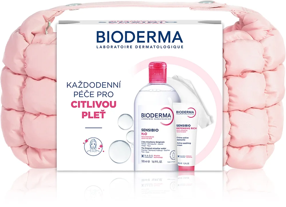 Bioderma Sensibio Set lahjasetti herkän ihon rauhoittamiseen ja vahvistamiseen