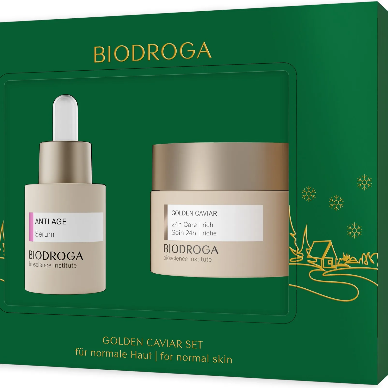 Biodroga Golden Caviar Set Dry Skin Gift Set